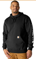 Carhartt Men's Sleeve Logo Sweatshirt (XL)