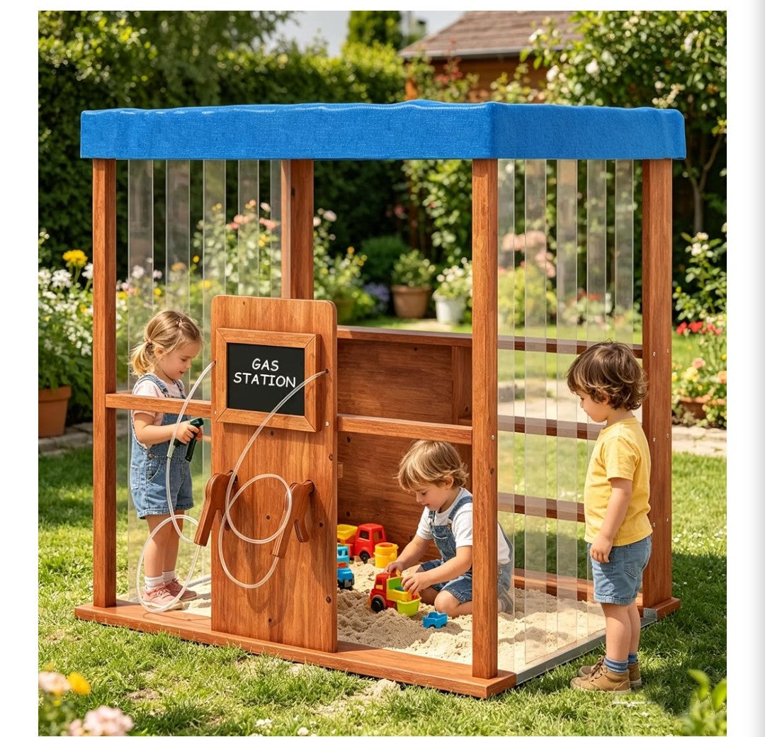 Gas Station Play Set