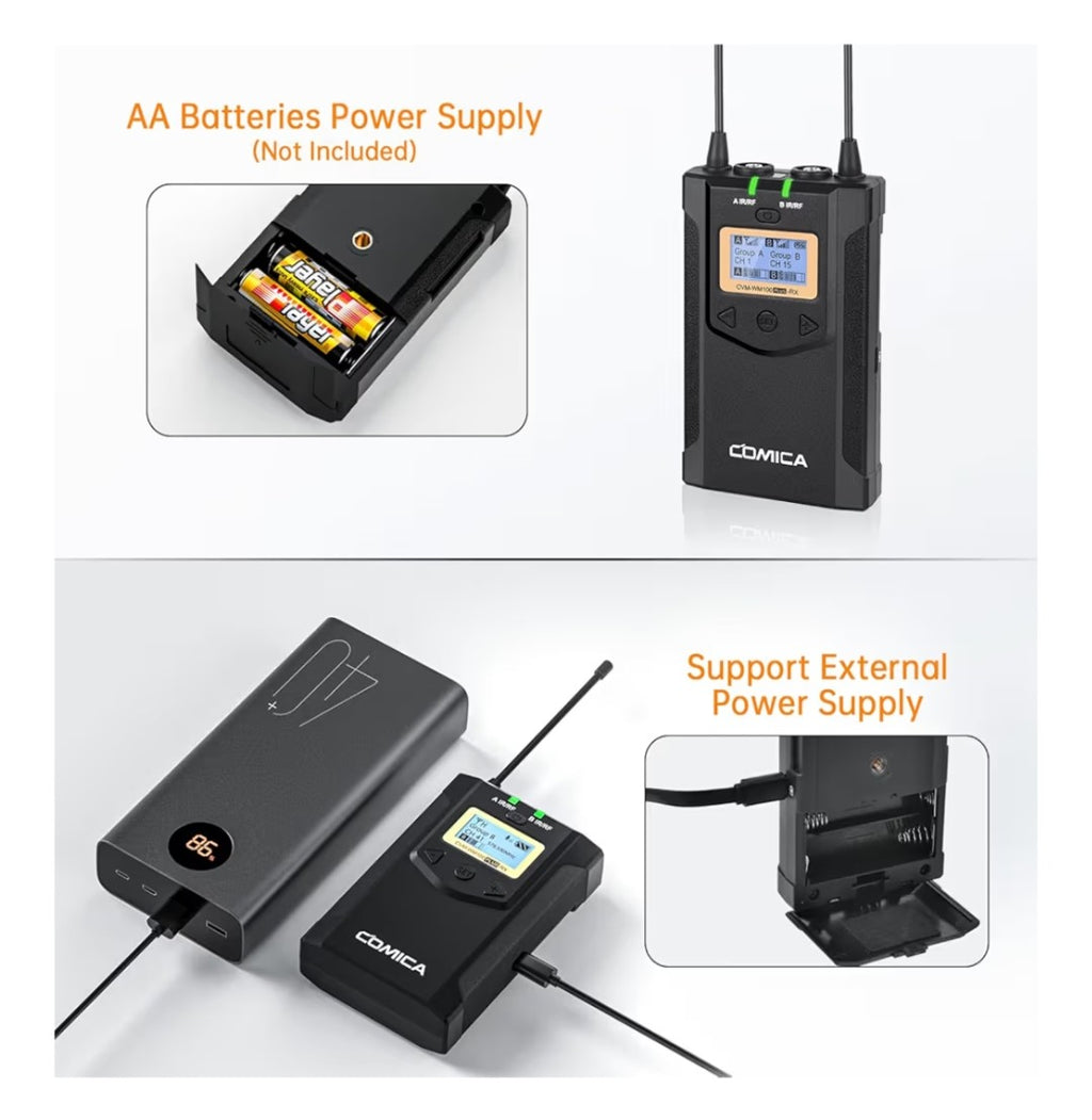 Comical WM100 Plus Wireless Microphone System
