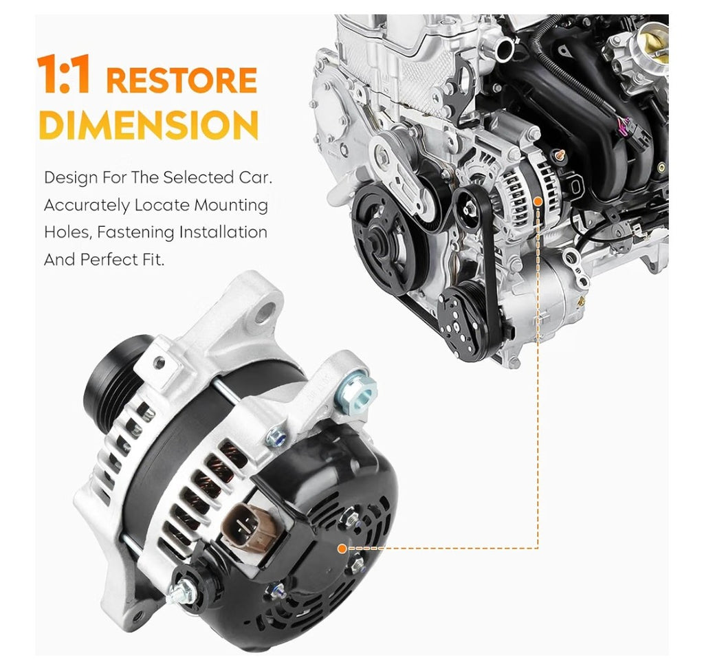 2011-2013 Toyota Corolla/Matrix L4 1.8L Altenator