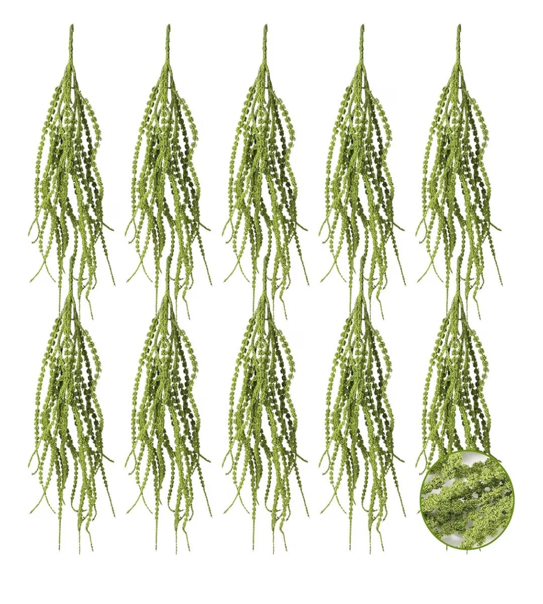 Artificial Amaranthus Hanging Flower 35in 10pcs