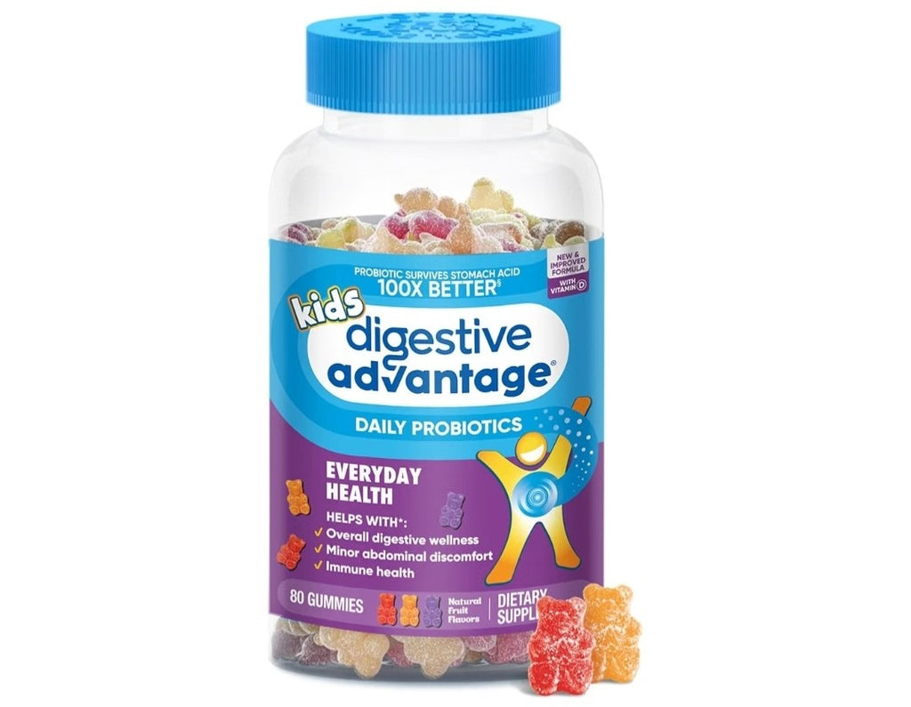 Digestive Advantage Daily Probiotic Gummy for Kids (80 Gummies) Exp 12/2026