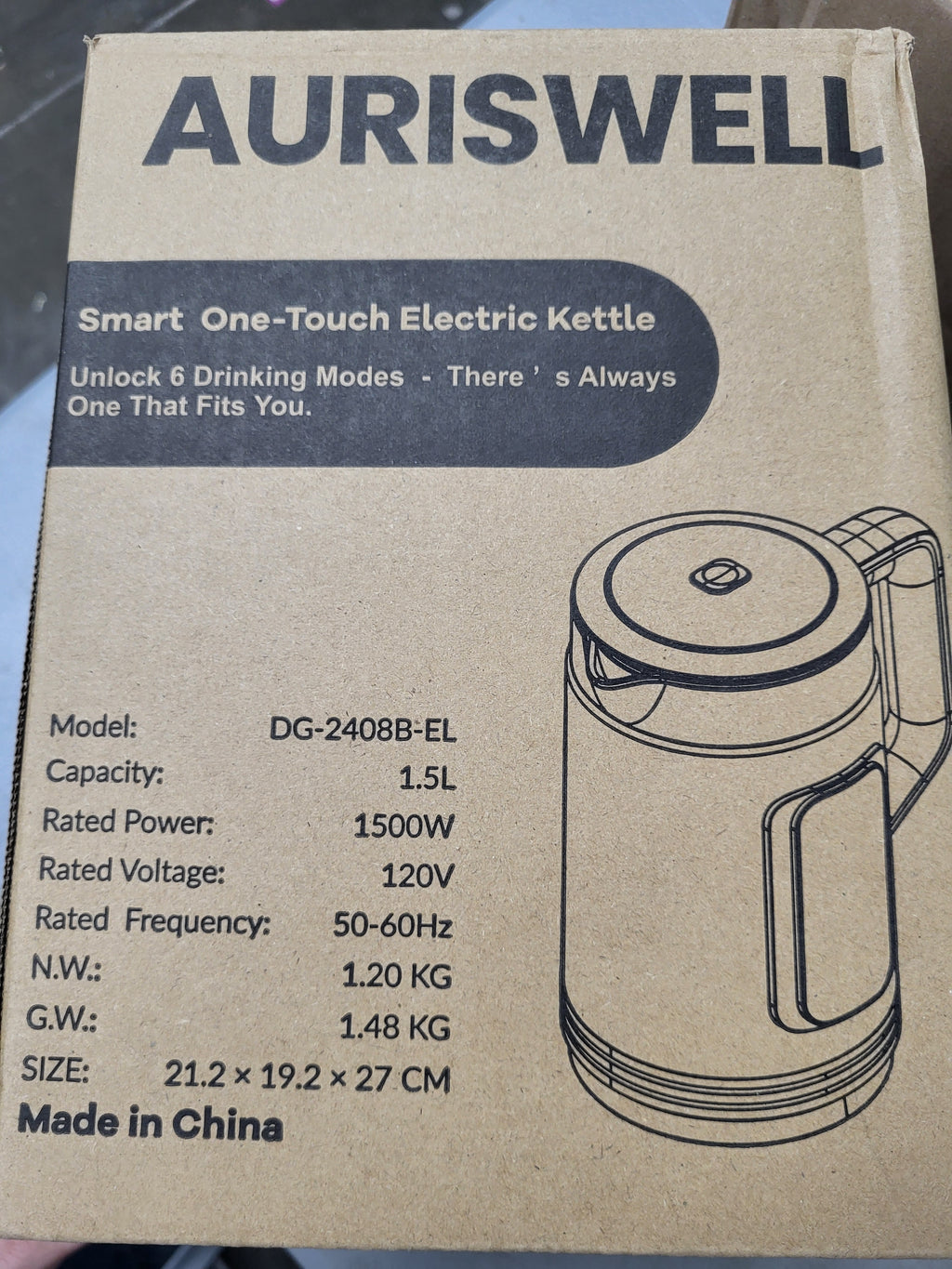 Auriswell Electric Tea Kettle