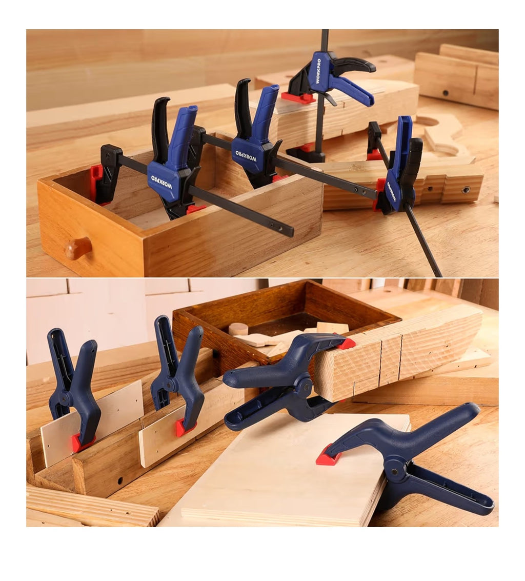 WORKPRO 8-Piece Clamp Set
