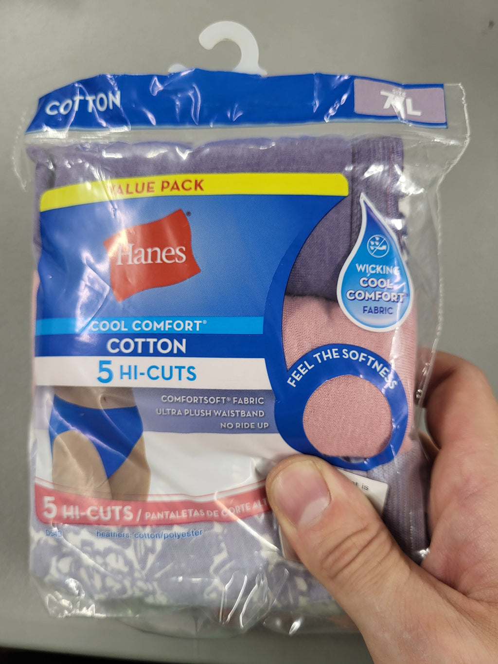 Hanes Hi-Cut Underwear (5 pack)