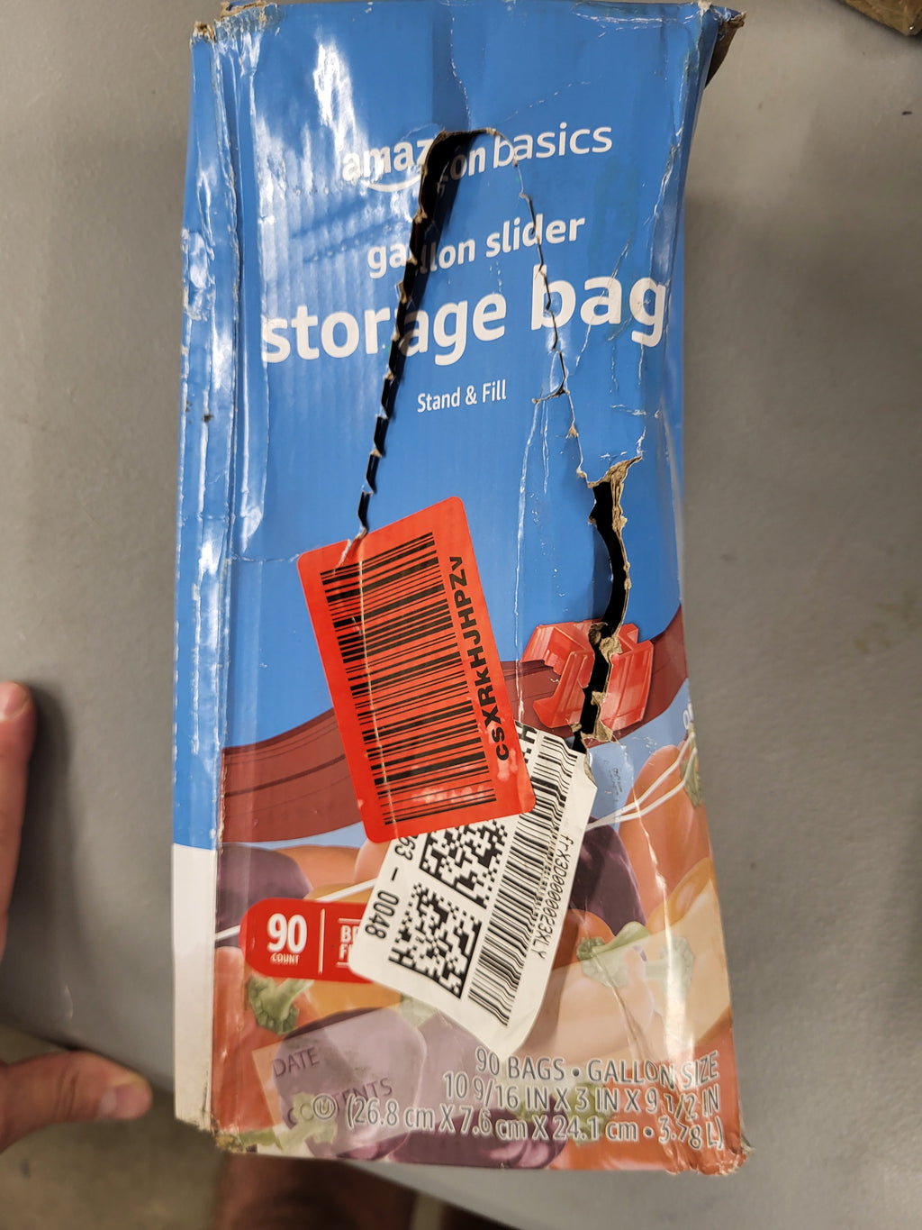 1 Gallon Slider Storage Bags (90 Count)