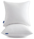 Down Feather Throw Pillows 18x18 inch (2 pack)