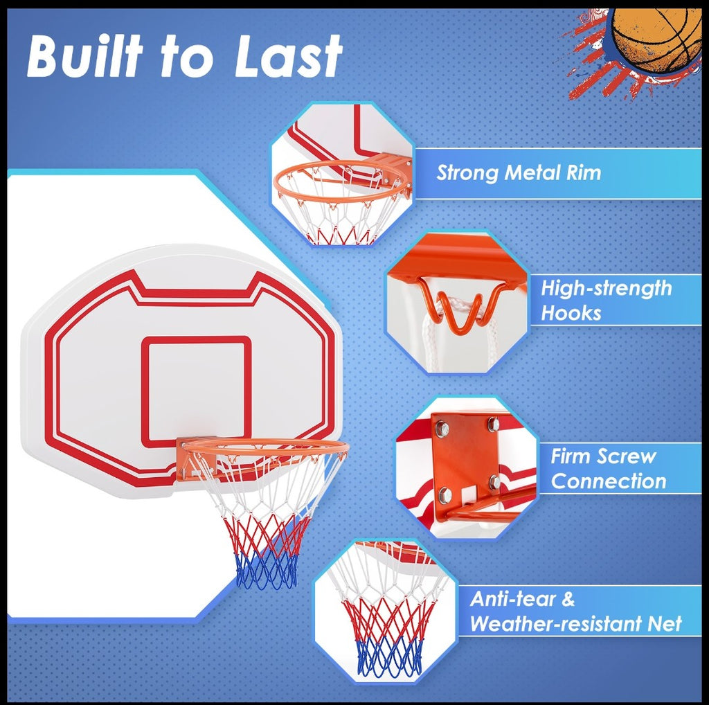 Wall Mounted Basketball Hoop