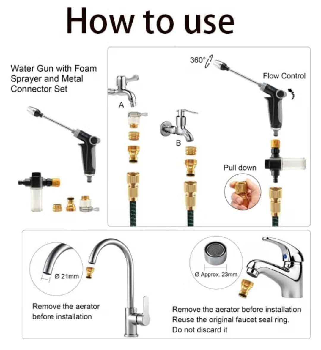 Pressure Washer Spray Nozzle