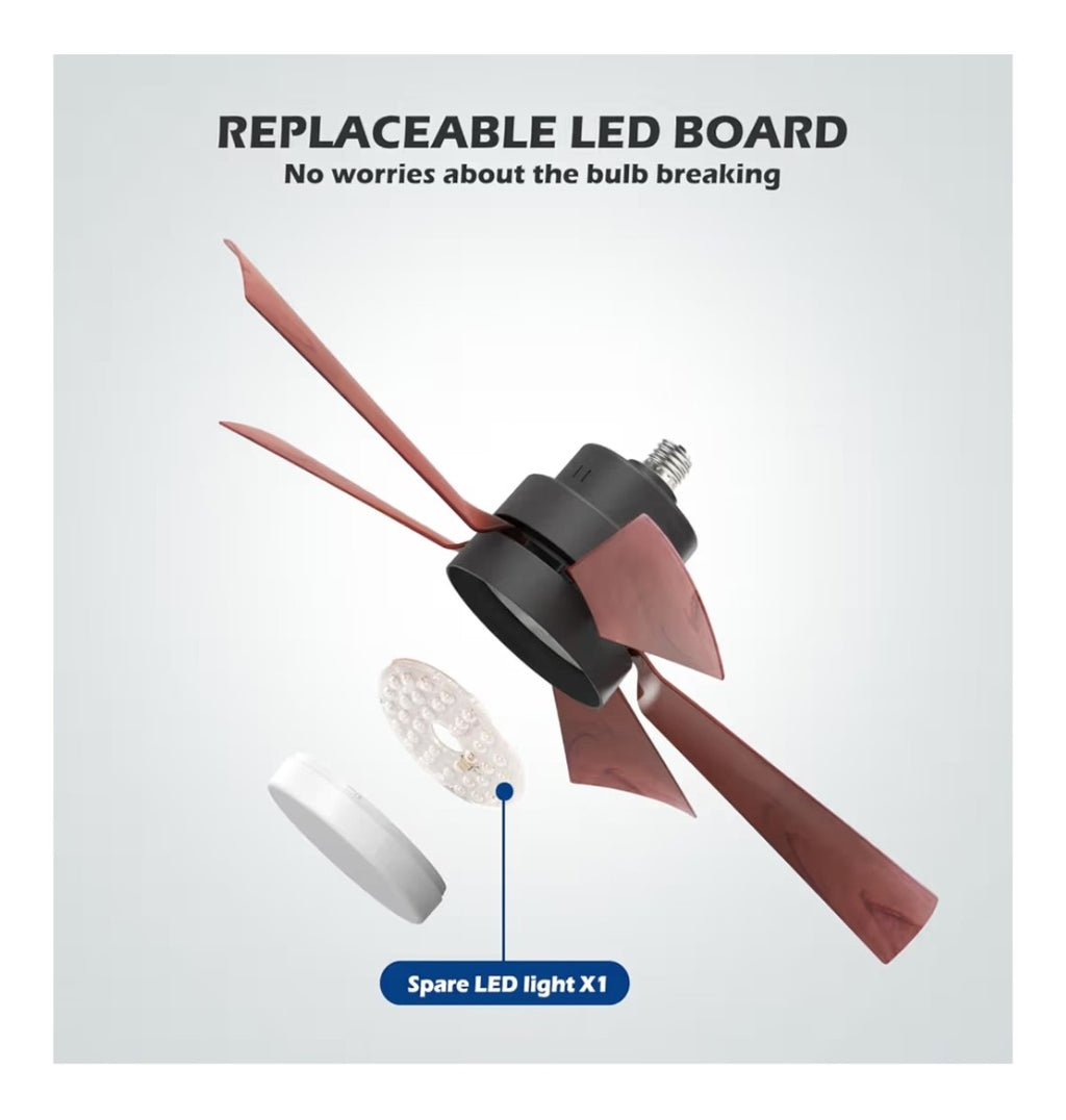 Socket Fan Light