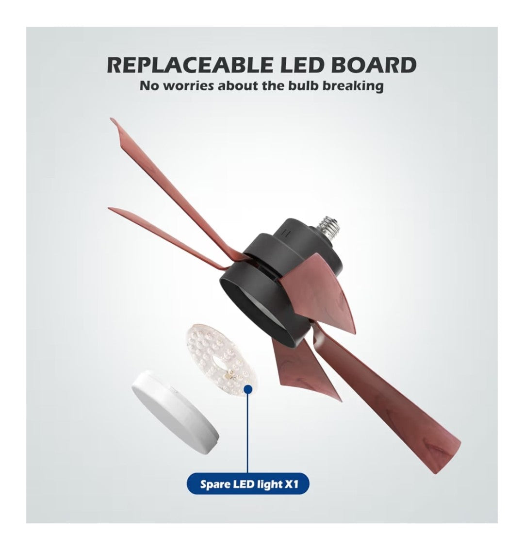 Socket Fan Light