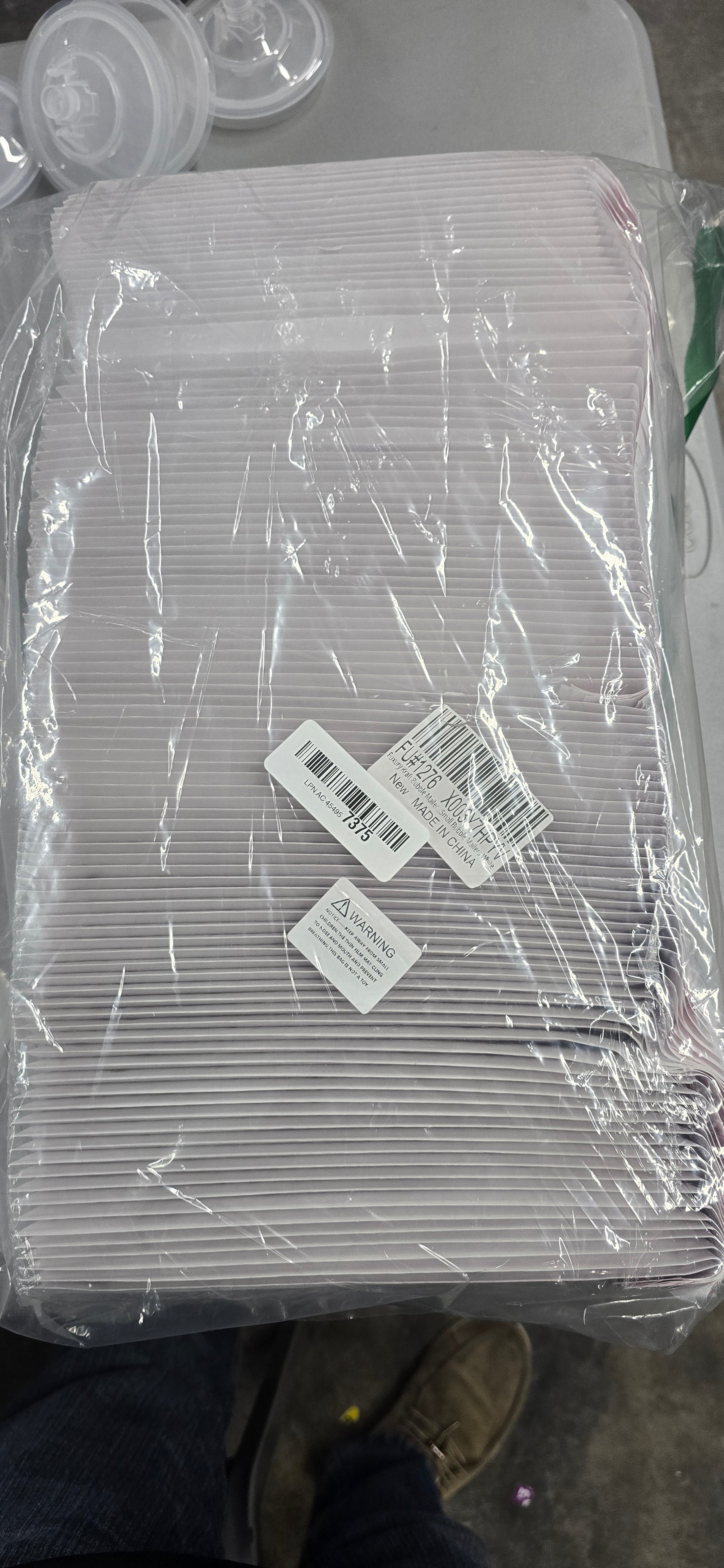 Fuxury White Kraft Bubble Mailer 6x10" 100 Pack