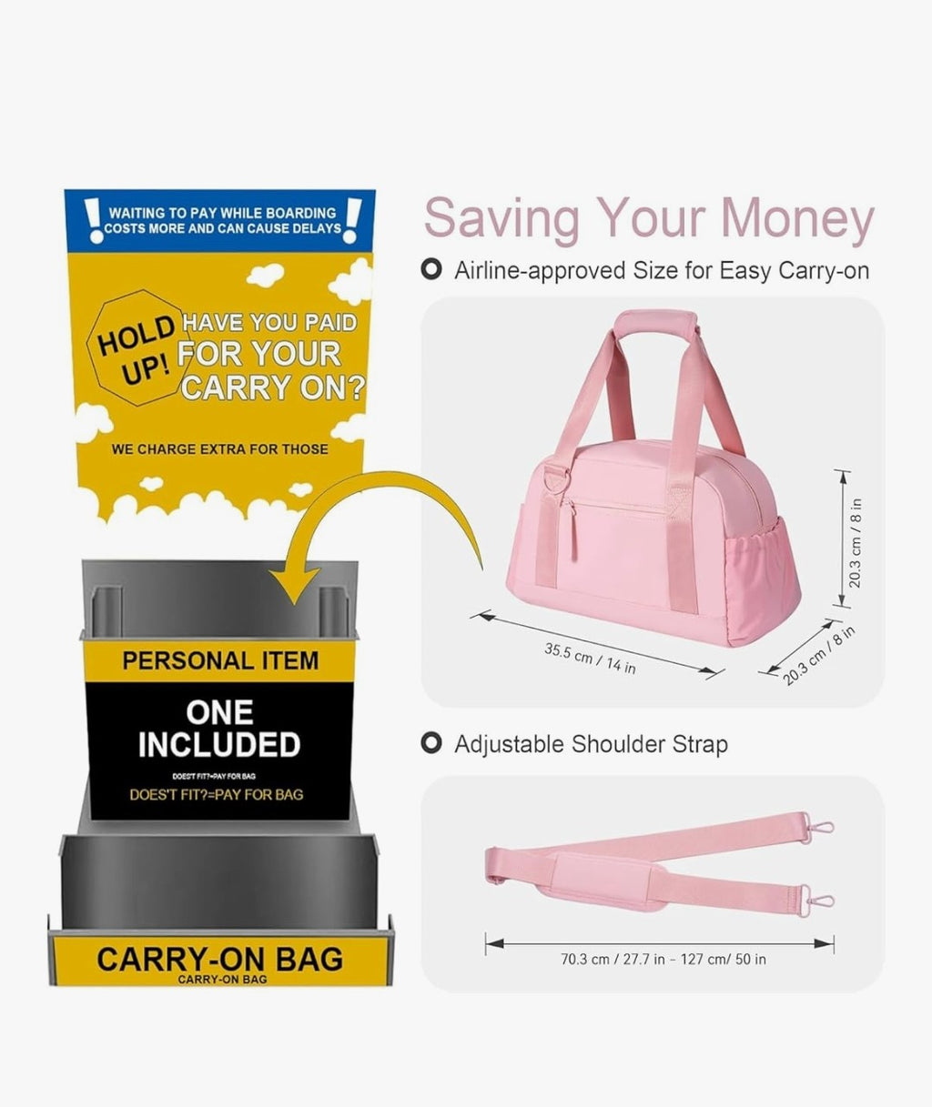 Pink Mini Tote Bag