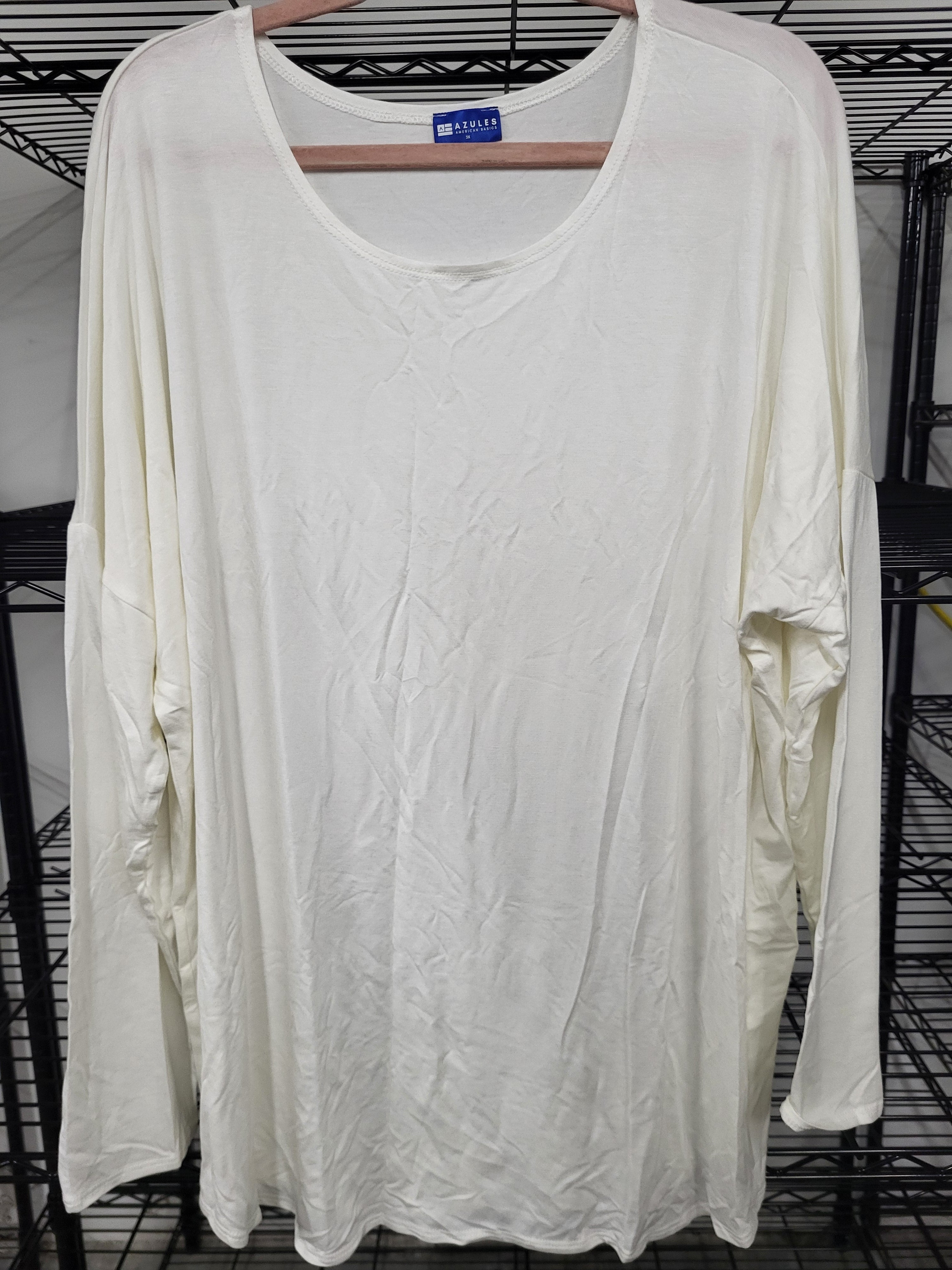 Flowy Long Sleeve Tunic Top (3XL)