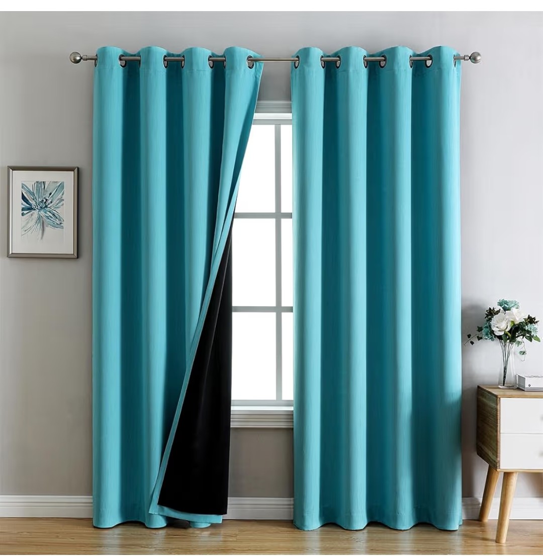 G2000 Blackout Curtains 52in x 84in (2 pannels)