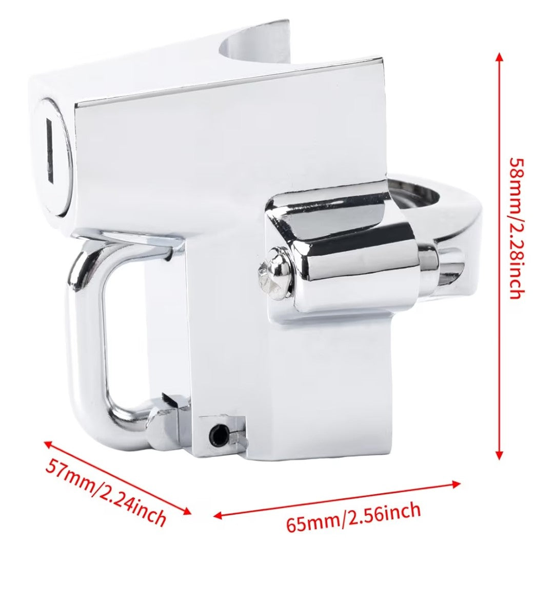 Motorcycle Helmet Lock