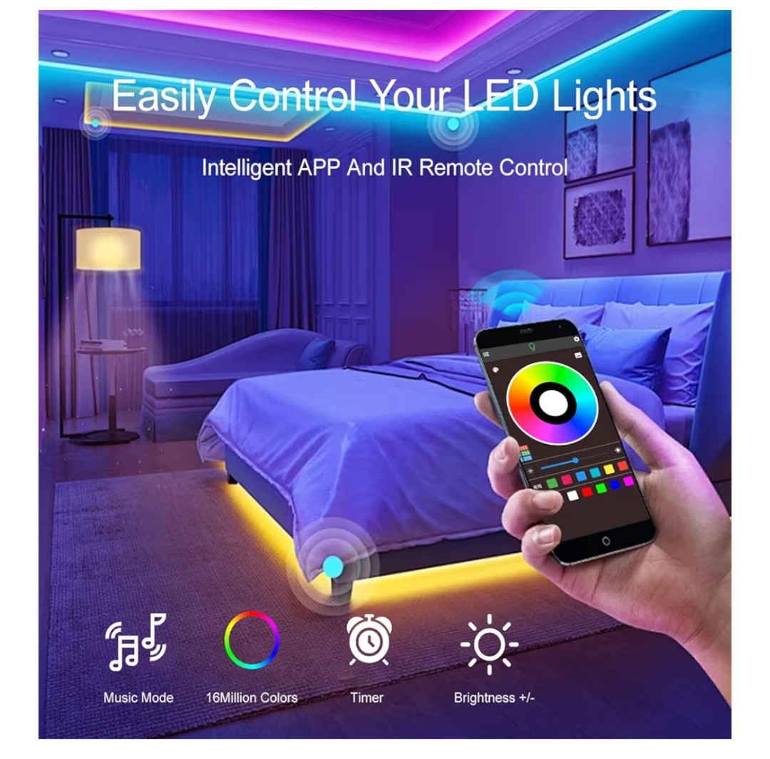 LED Strip Lights 100ft (2 pack)