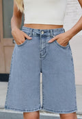 Baggy Denim Shorts (Large)