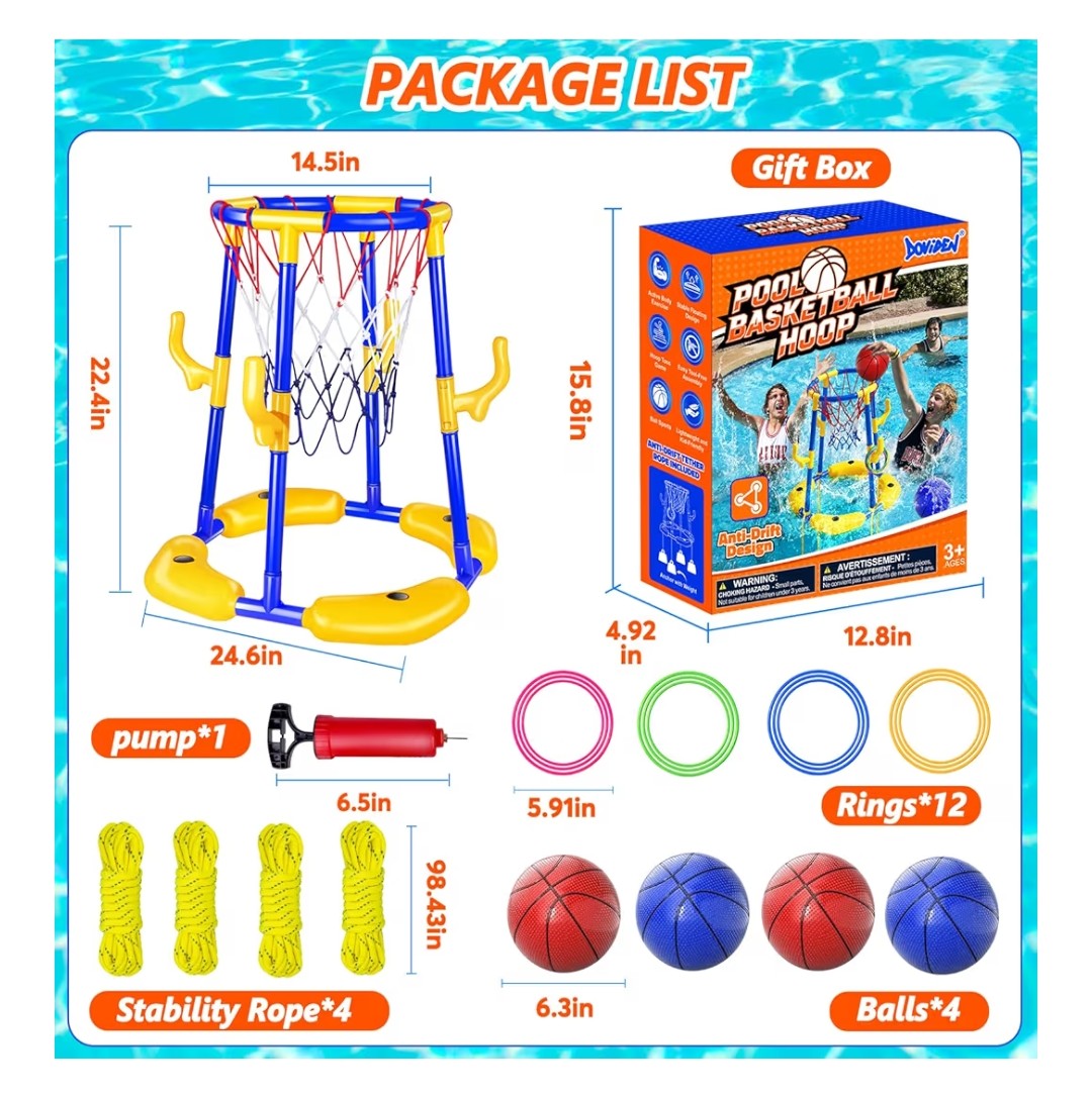 Doviden Pool Basketball Hoop