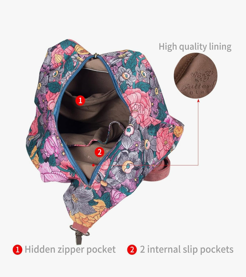 Black Butterfly Premium Backpack
