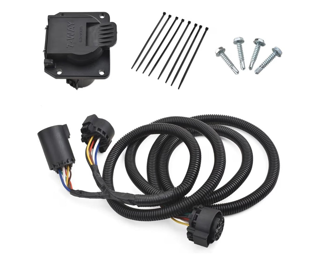 7-Pin Vehicle-Trailer Witing Harness Extension 7ft