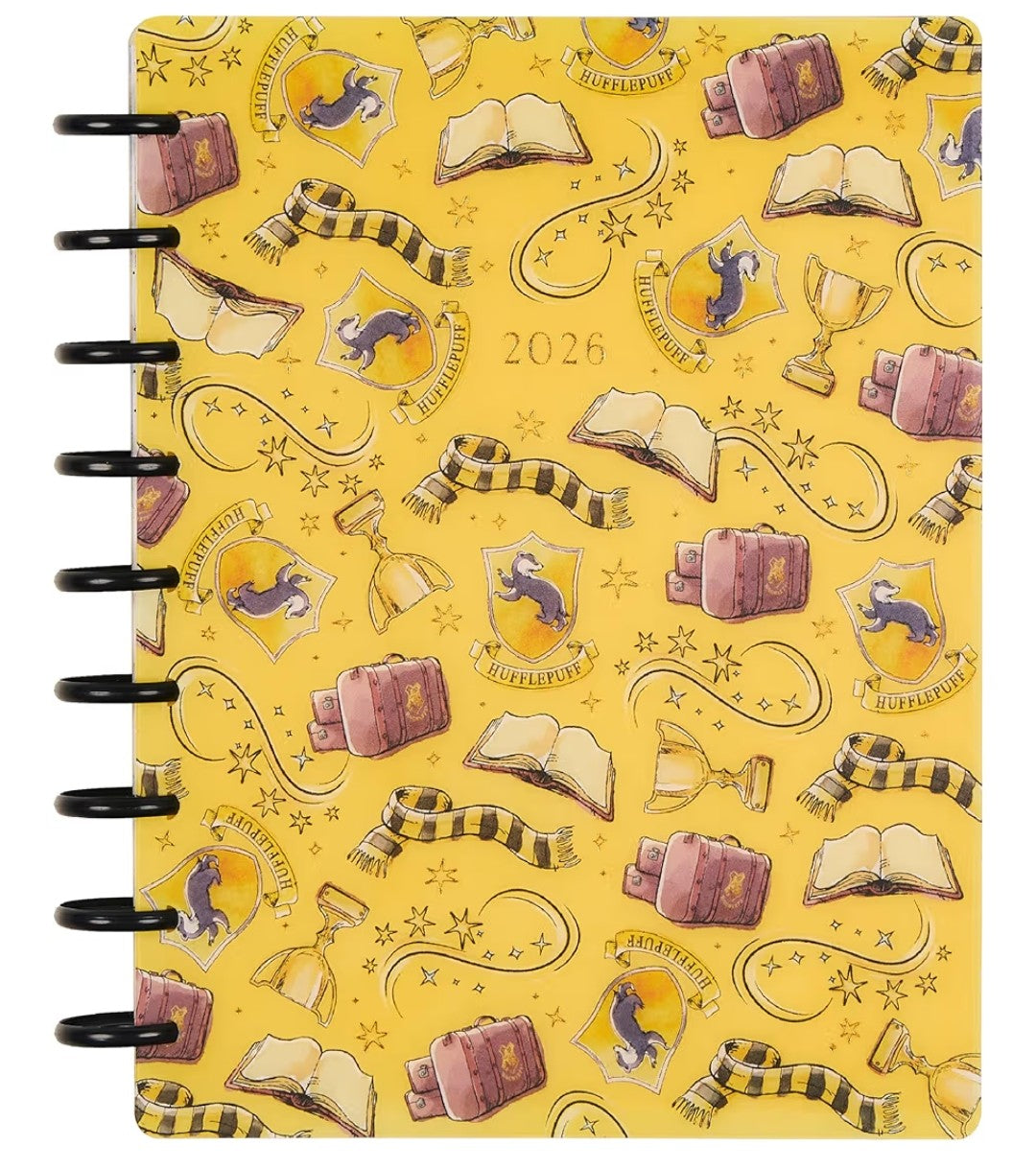 Harry Potter Hufflepuff 2026 12 month Calender