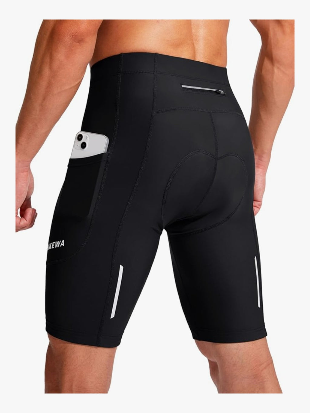 Men's Bike Shorts, Padded Cycling Shorts, Size M