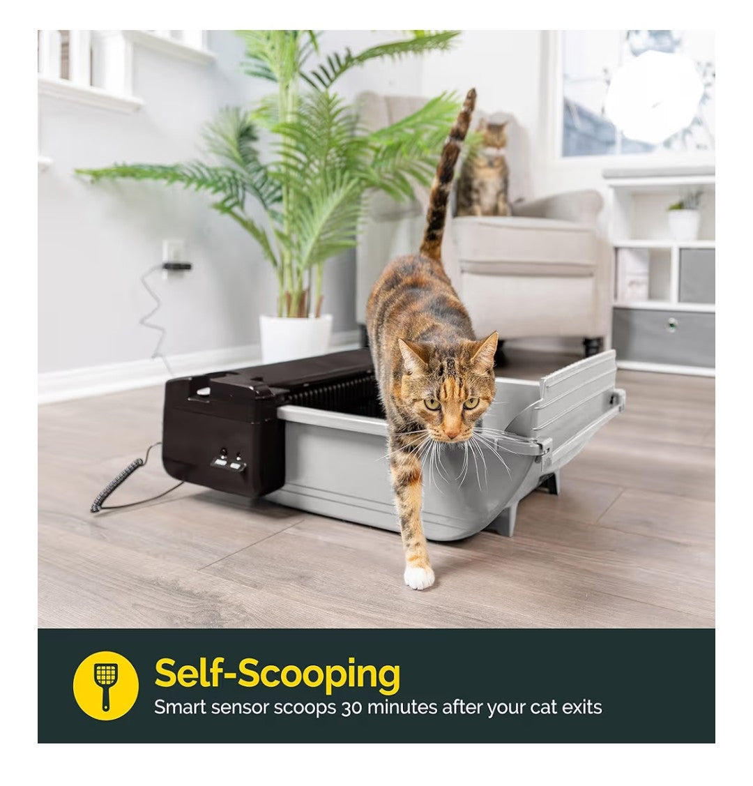 Pet Zone Self Cleaning Semi Automatic Cat Litter Box