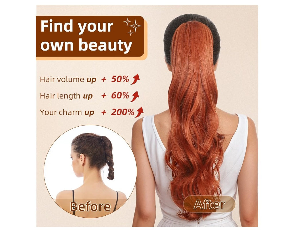 Tiklans Ponytail Extension 22in
