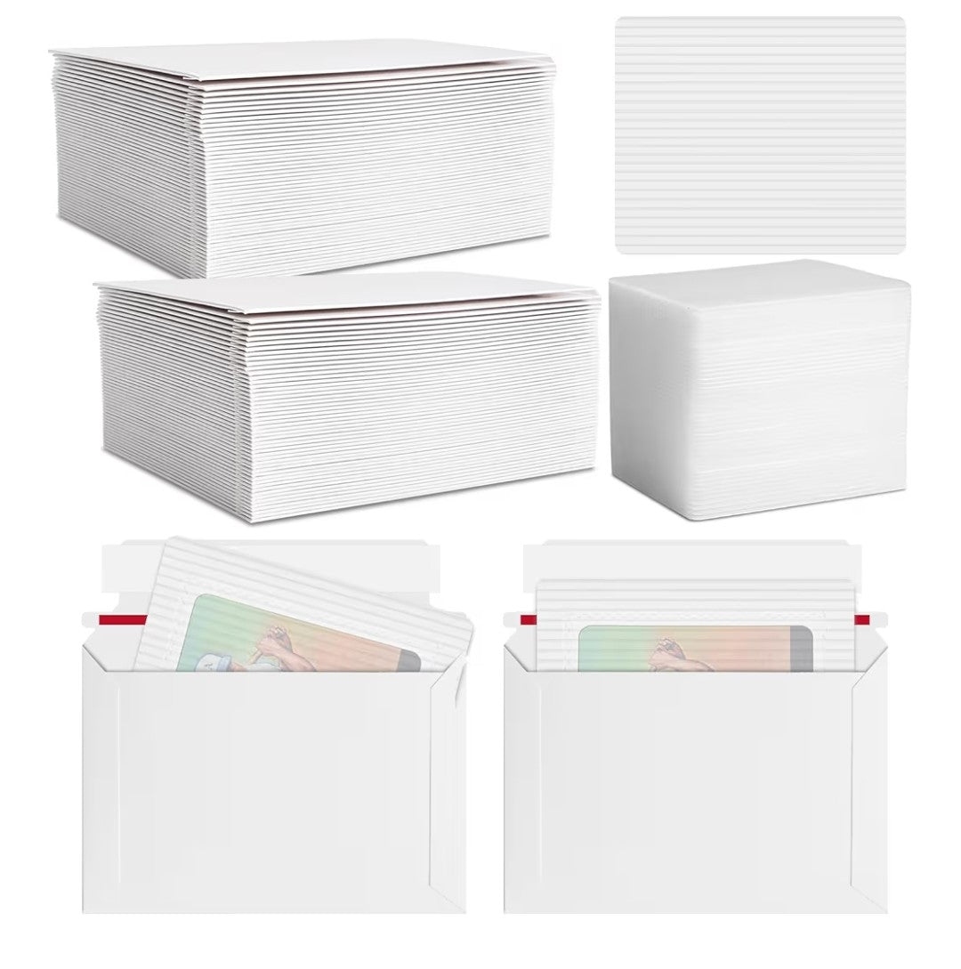 Faccito 400pc Trading Card Shipping Envelopes
