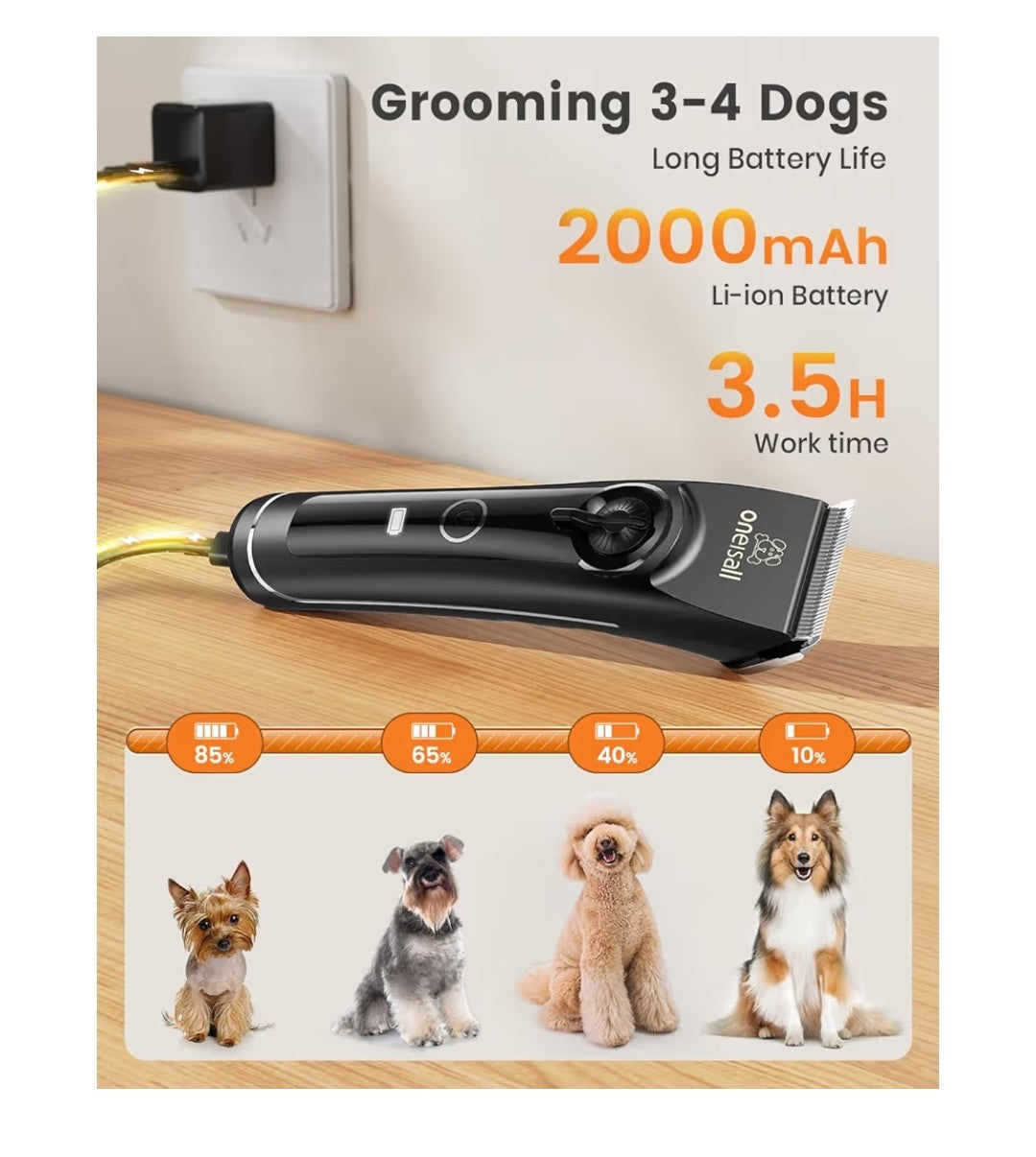 Oneisall Dog Grooming Clippers