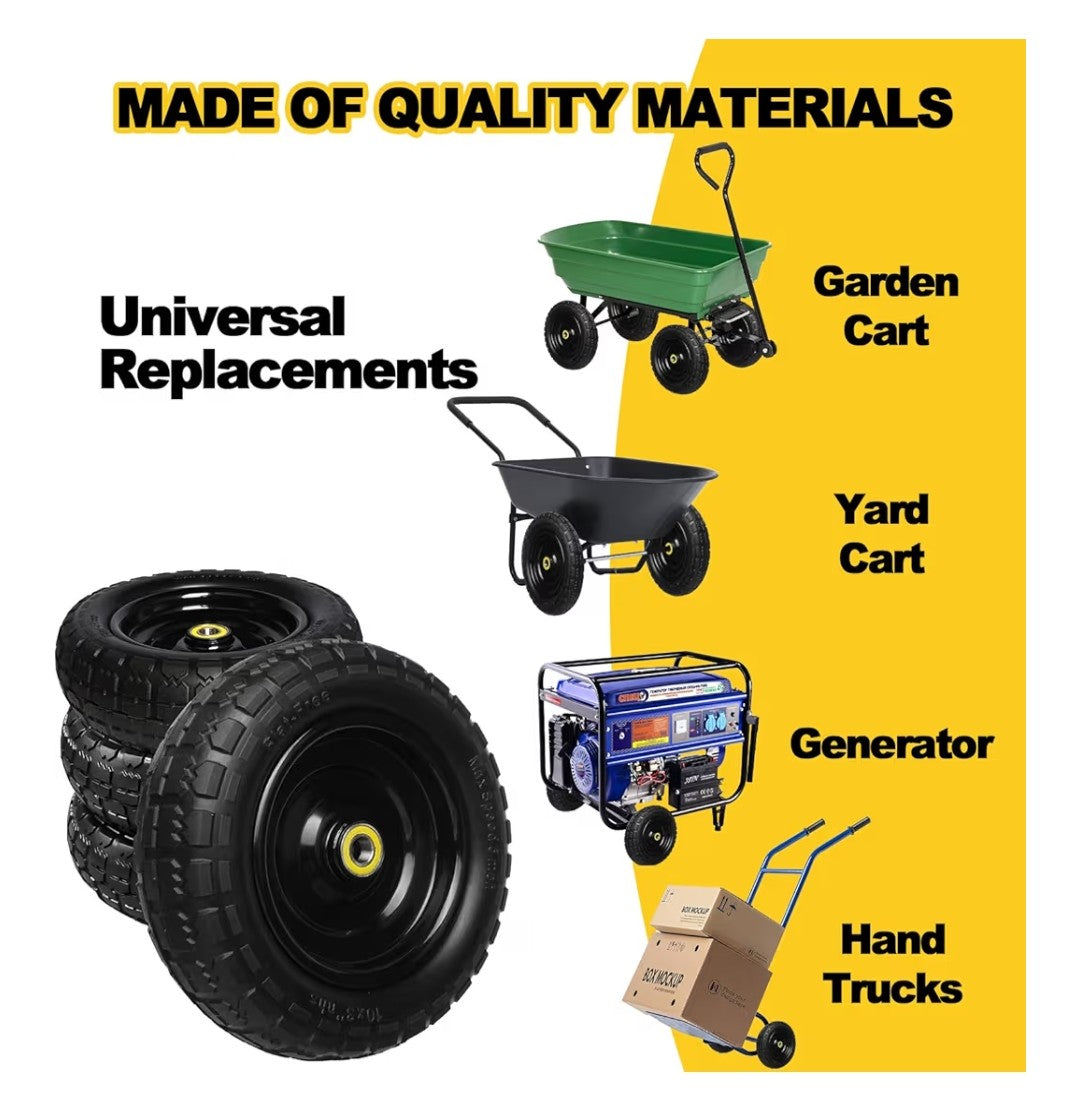 Solid Rubber Tires 13in 2 pack