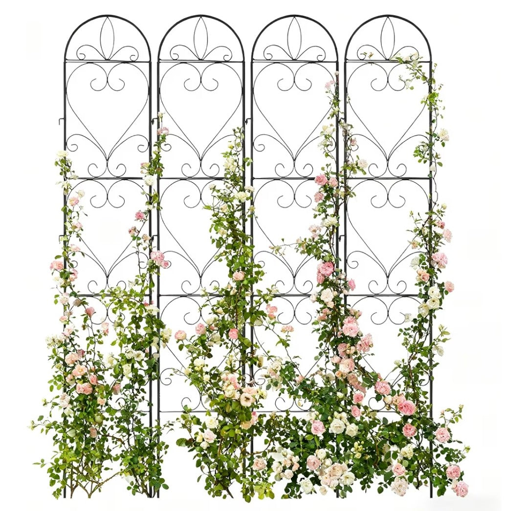 Metal Garden Trellis 4 pieces