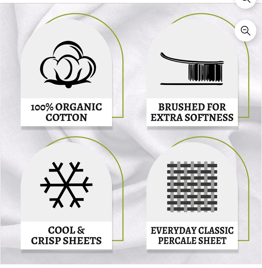 Purity Home 4 Piece Sheet Set (Full)