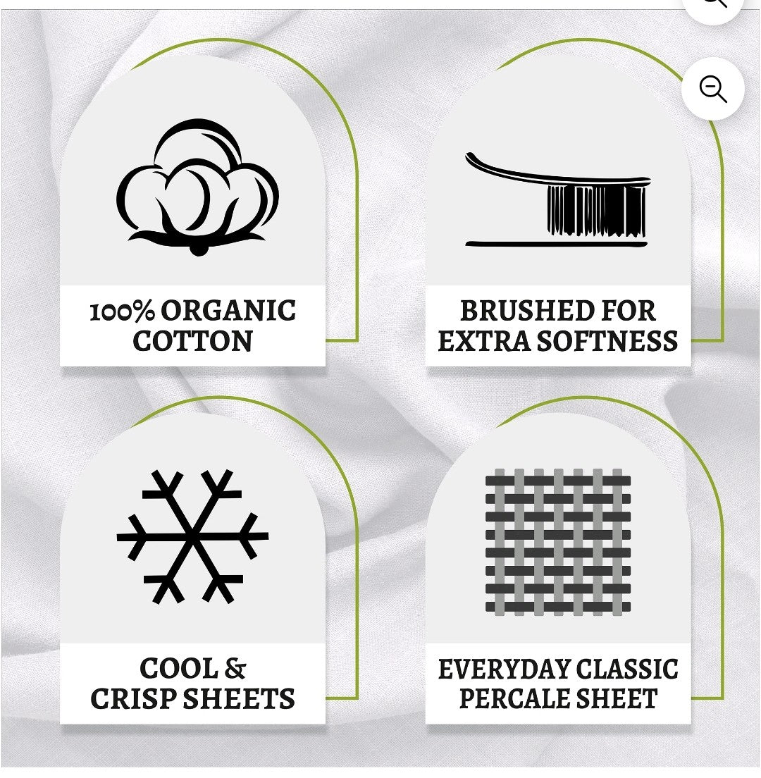 Purity Home 4 Piece Sheet Set (Full)