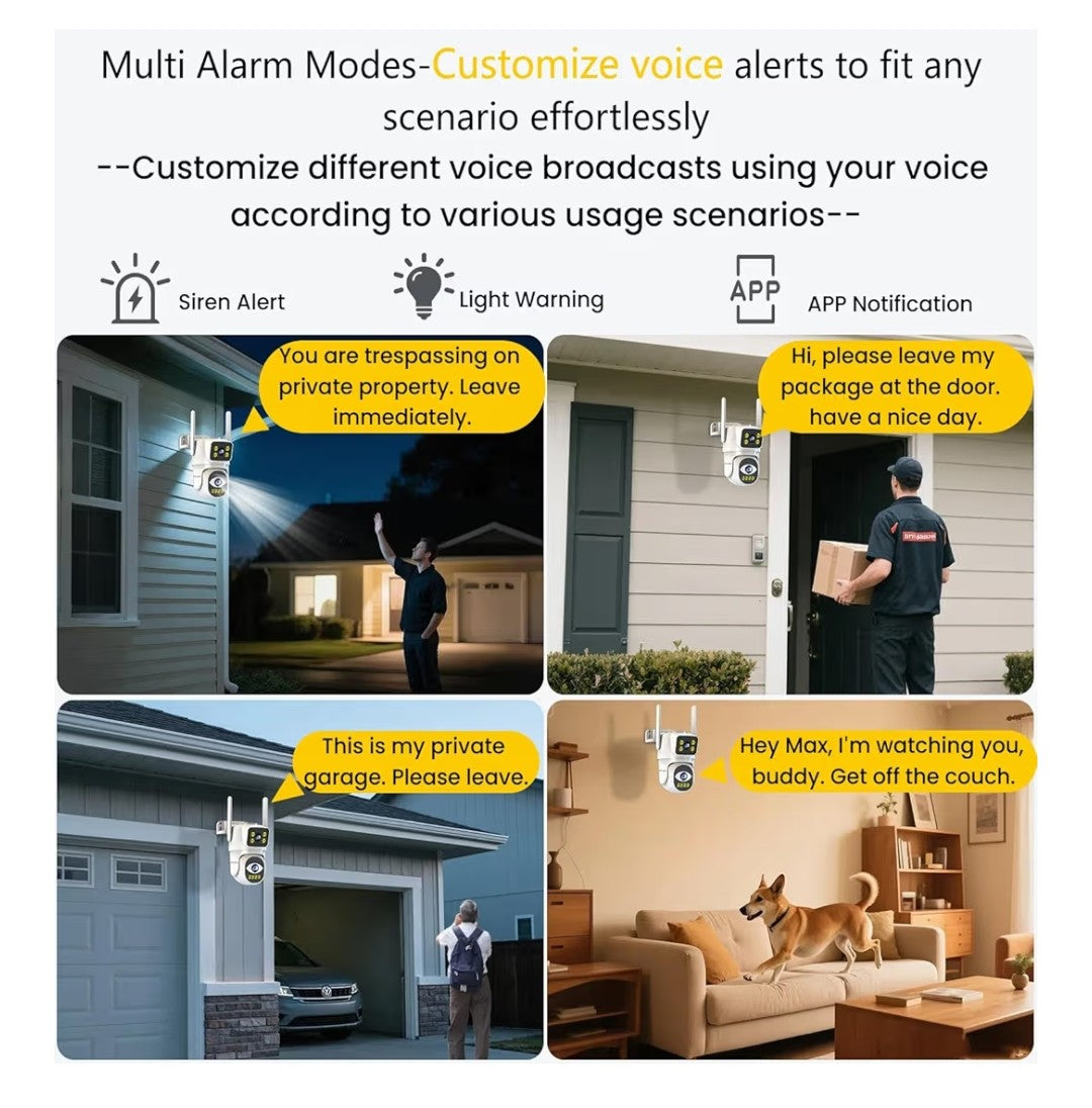 Smart Outdoor Security Camera