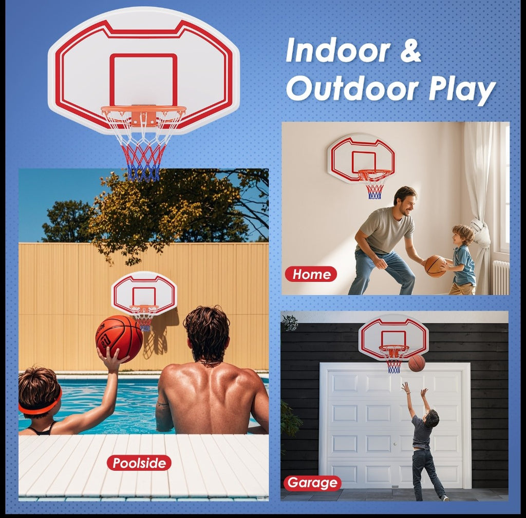 Wall Mounted Basketball Hoop
