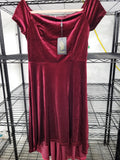 Velvet Cocktail Dress (Small)