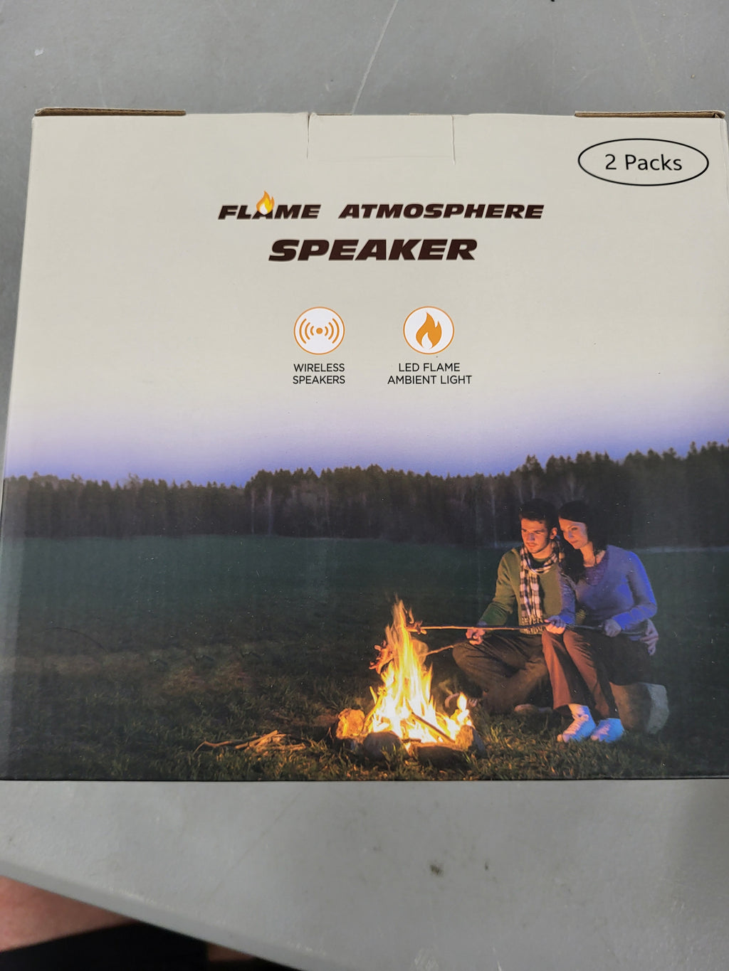 Flame Atmosphere Bluetooth Speaker (2 pack)