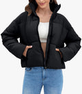 Women's Cropped Puffer Jacket (Small)