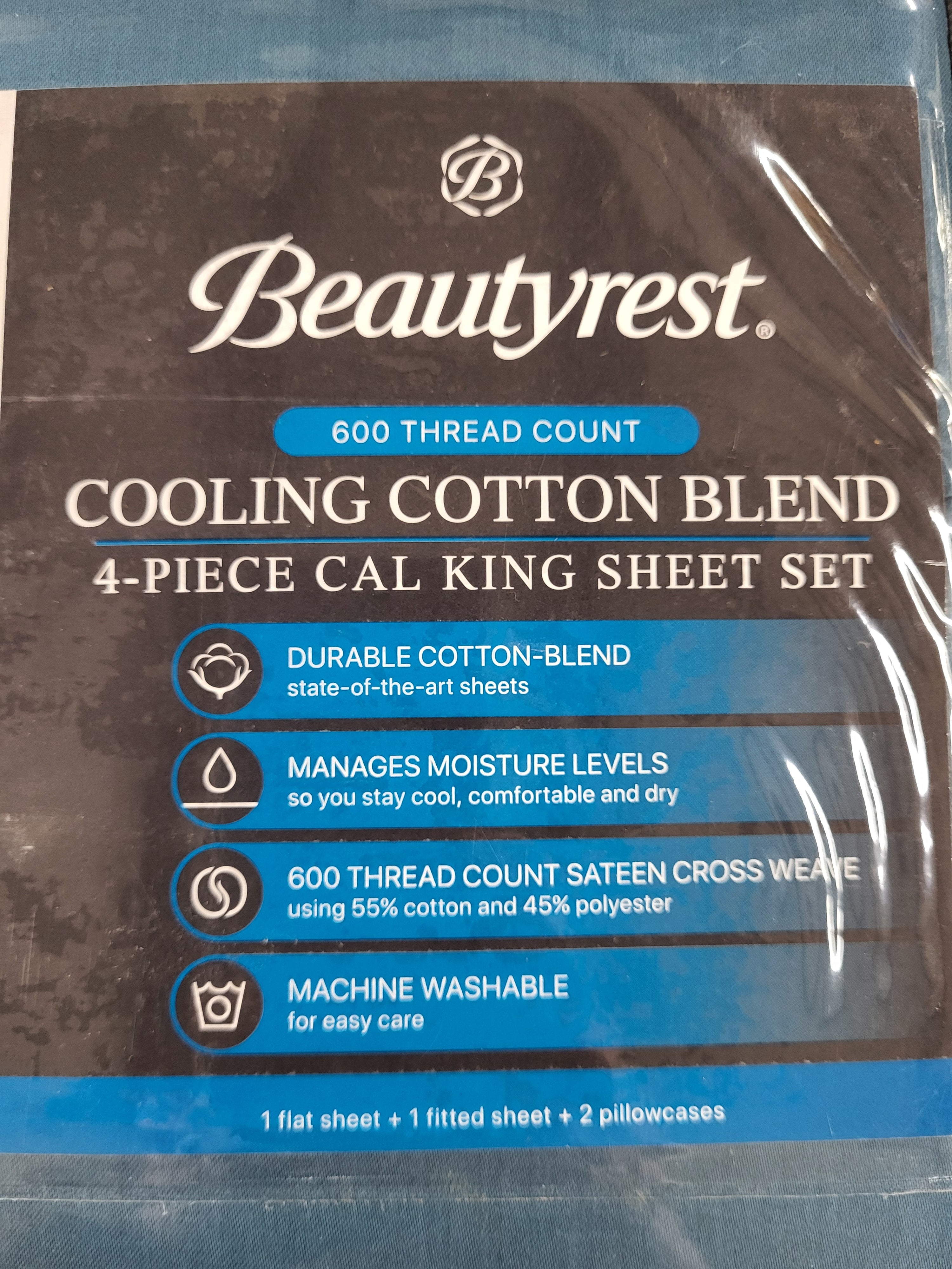 Beauty rest 4 piece Sheet Set (Cal King)