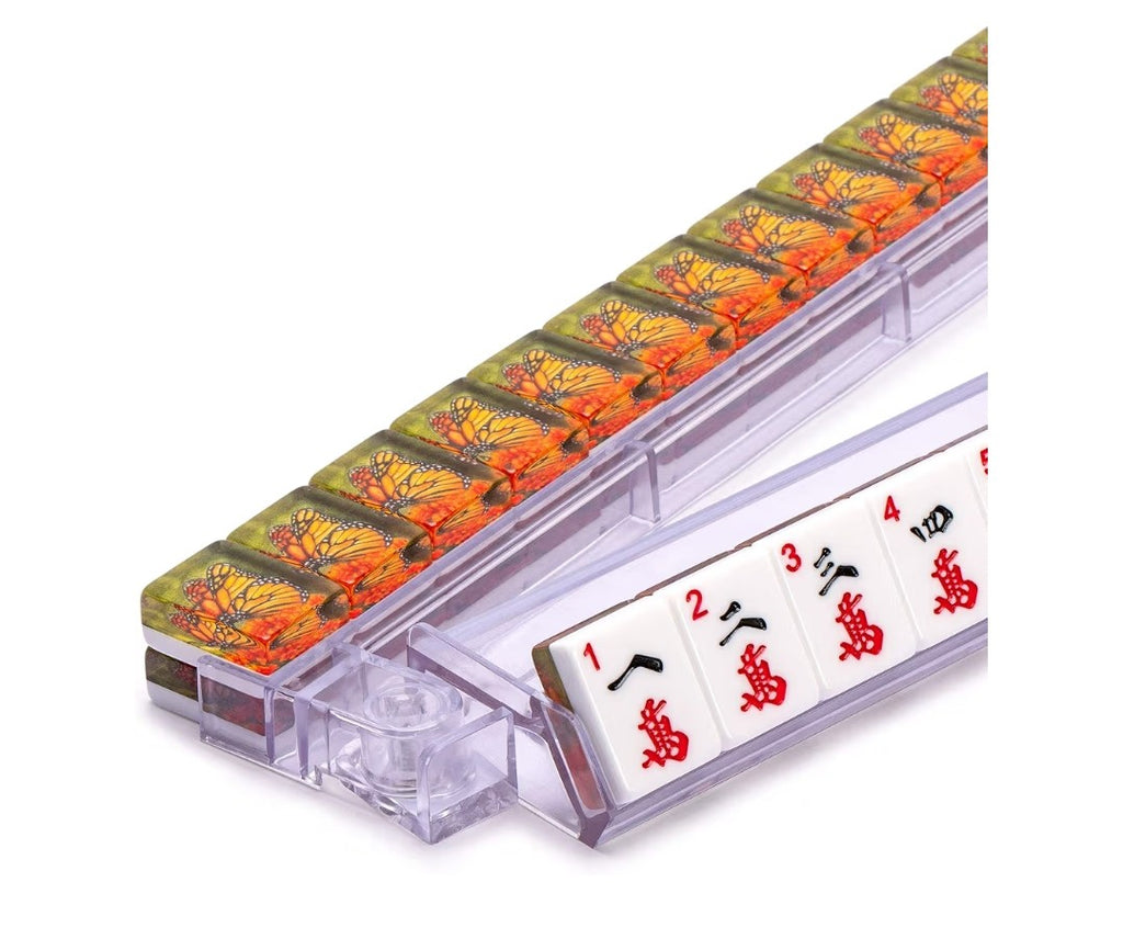 Mahjong Racks with Built in Pushers