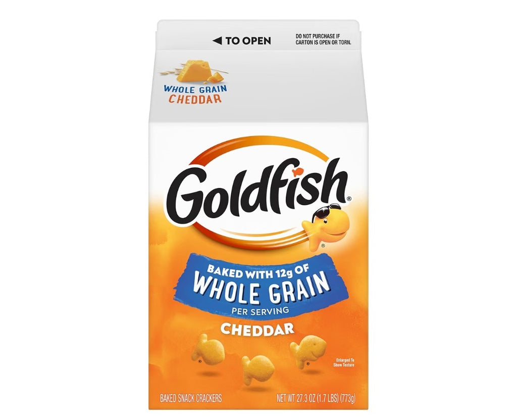 Goldfish Baked with While Grain, Cheddar Cheese Crackers (27.3oz)