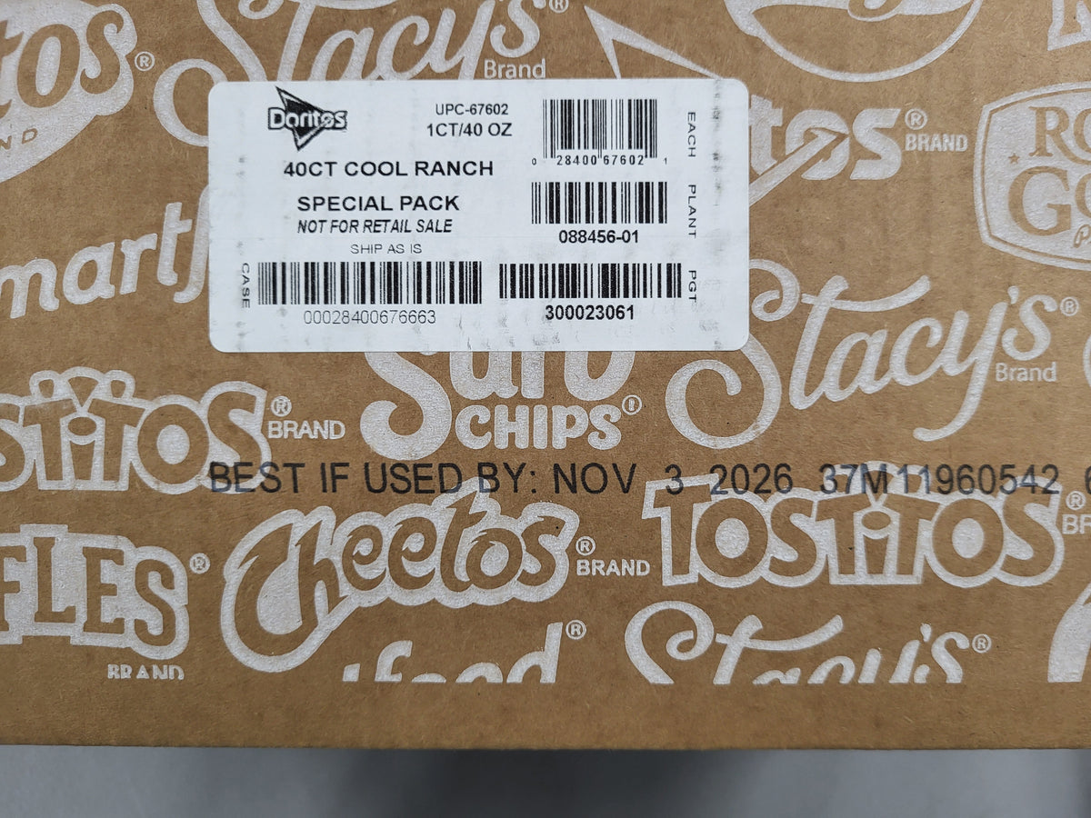 1oz Cool Ranch Doritos (40 count)
