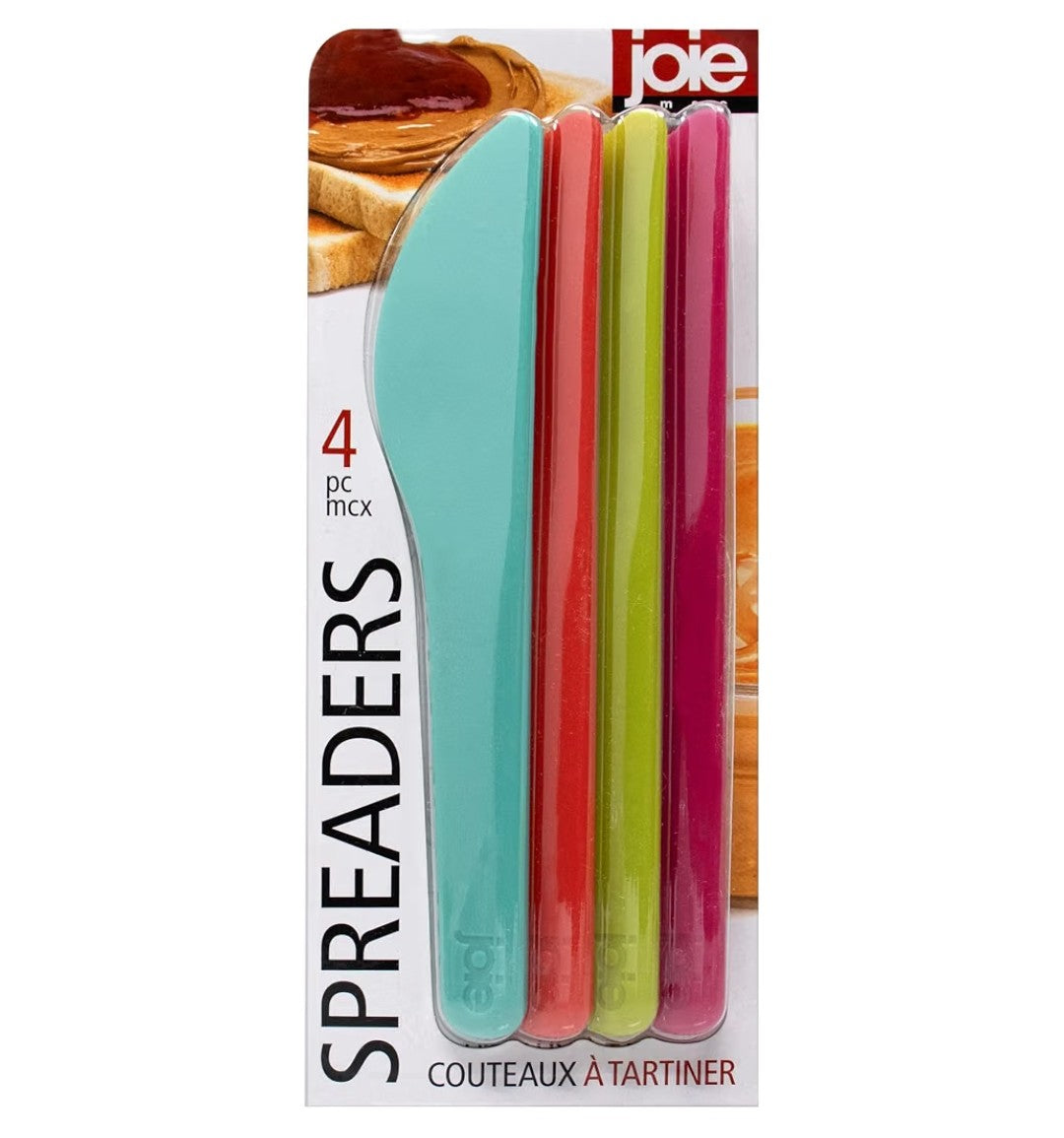 Reusable Plastic Knives/Spreaders (4pcs)