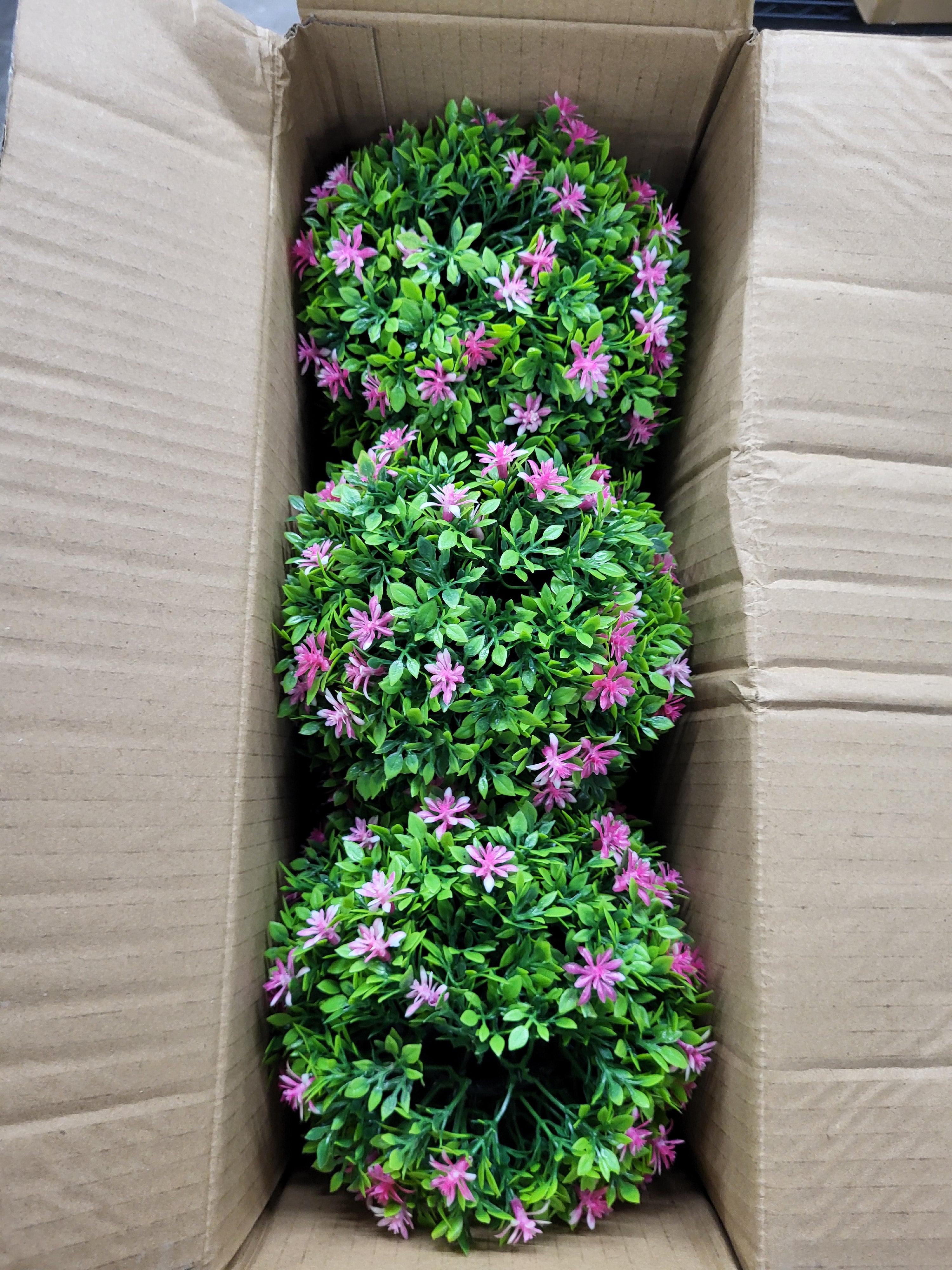 Artificial Hanging Ball Flowers 3pcs