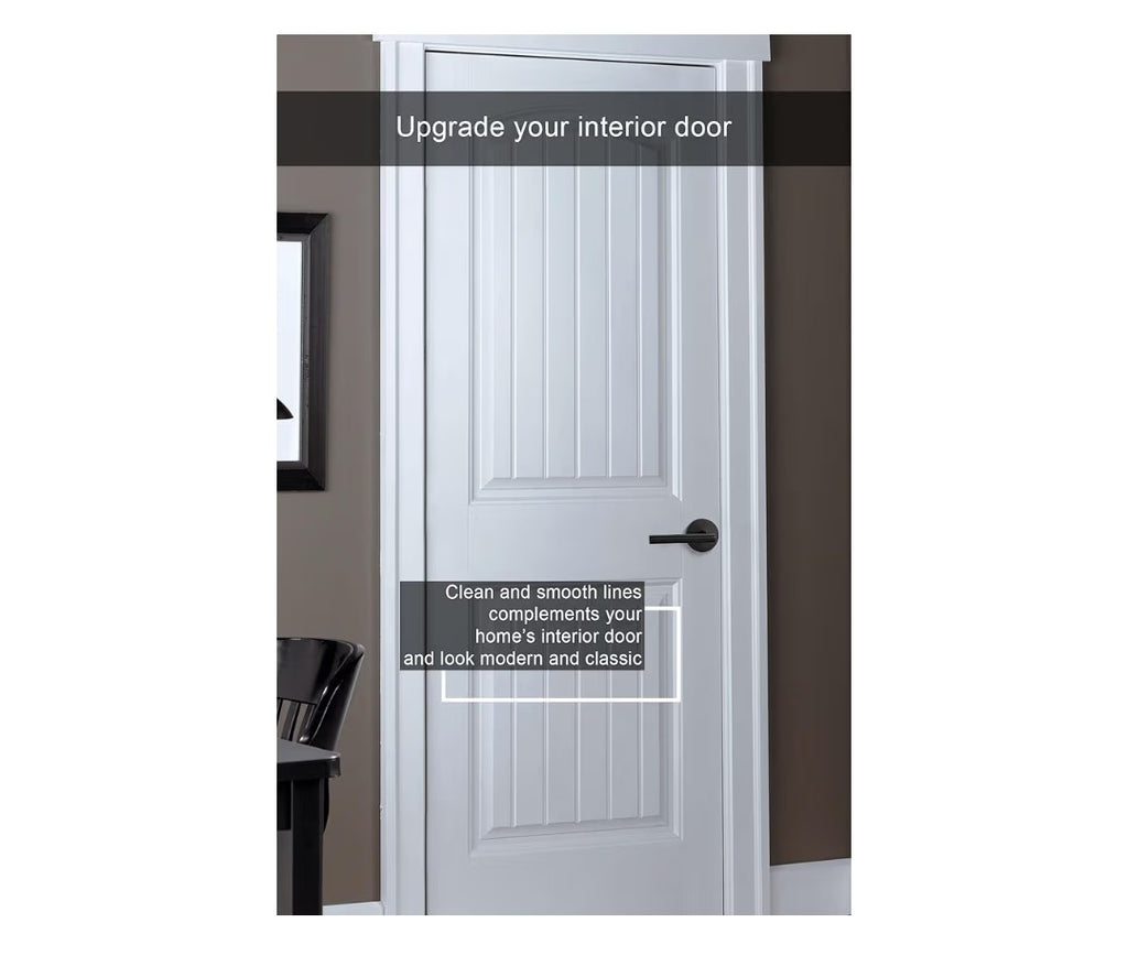 Goldenwarm Black Door Handles, Interior, 6 pack