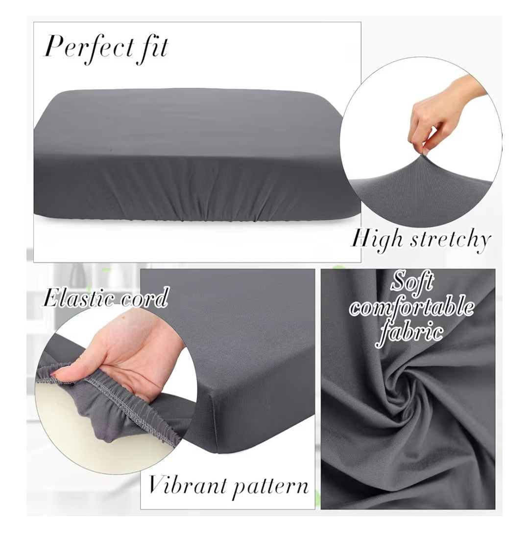 Newwiee Stretch Patio Seat Covers 4 pack