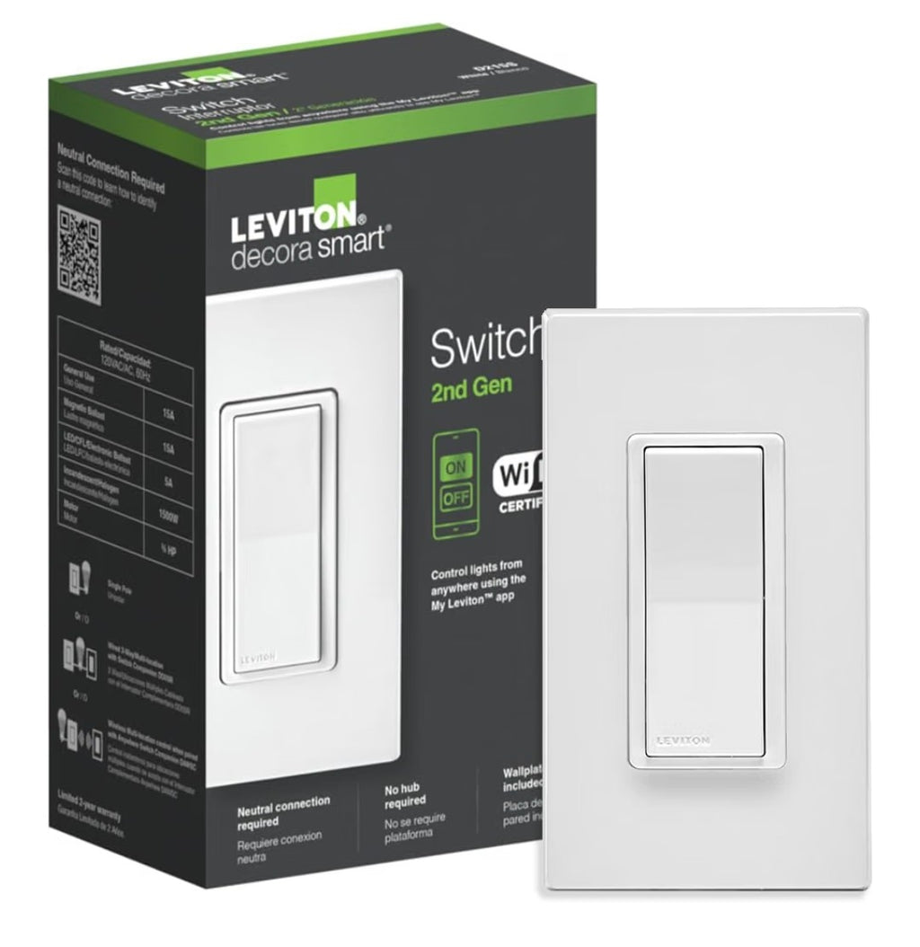 Leviton 2nd Gen Smart Switch (Open Box)