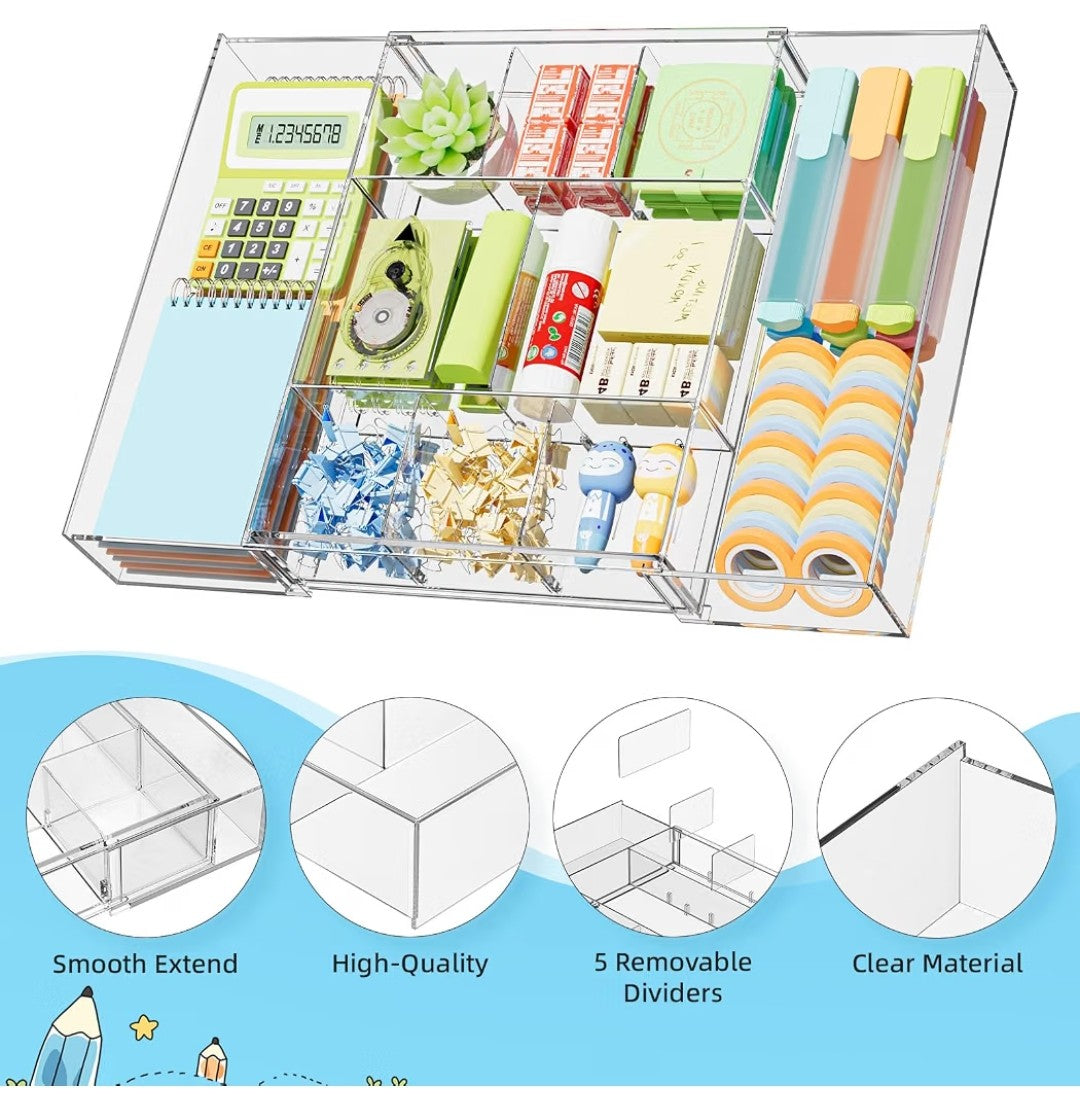 Marbrasse Expandable Desk Organizer